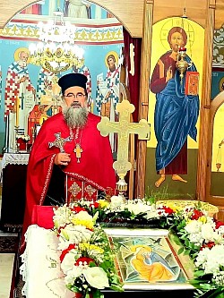 Света Литургија у Карановцу коју саслужују игуман озренски Гаврило Стевановић и парох Иван Савиновић