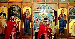 Заједничка молитва за здравље и спасење пред светим иконостасом у Храму Светог пророка Илије у Карановцу