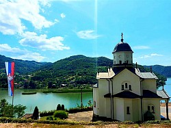 Освећено земљиште за изградњу конака манастир Мали Синај код Зворника  за изградњу конака  манастир Мали Синај код Зворника митрополит Фотије