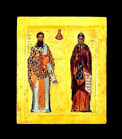 Икона Светог Саве и Светог Симеона из 15. века
